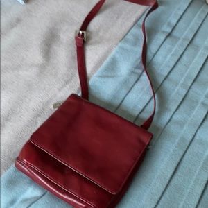 Red HOBO Crossbody purse.